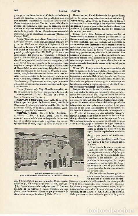Otros art&iacute;culos de coleccionismo en papel: LAMINA ESPASA 20164: Edificio construido con nieve - Varios