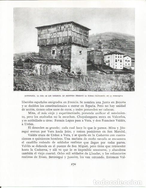 Otros art&iacute;culos de coleccionismo en papel: LAMINA 26606: Casa de los Tableros en Donamaria - Pio Baroja