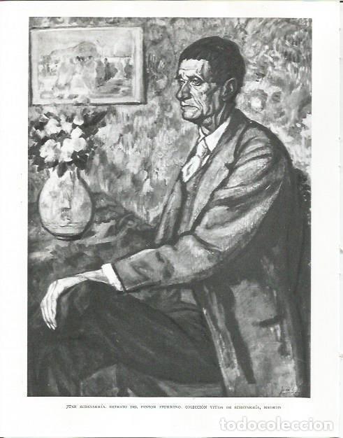 Otros art&iacute;culos de coleccionismo en papel: LAMINA 26703: Retrato de Juan Echevarria - Pio Baroja