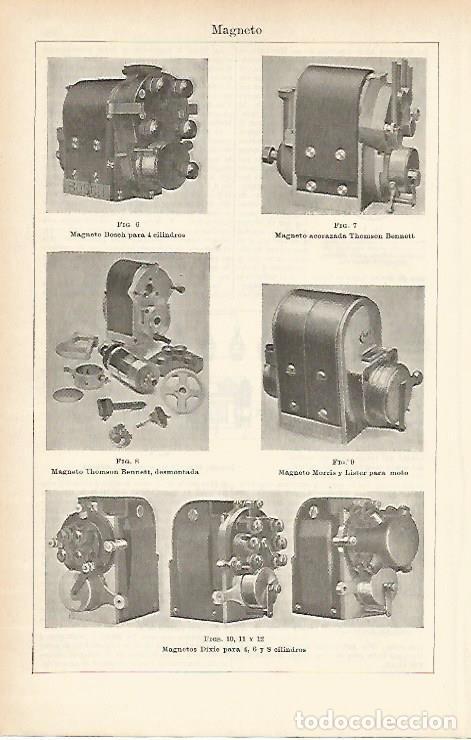 Otros art&iacute;culos de coleccionismo en papel: LAMINA ESPASA 3881: Magnetos Dixie - Varios Autores