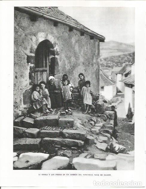 Otros art&iacute;culos de coleccionismo en papel: LAMINA 26621: Familia en un caserio del Valle de Salazar - Pio Baroja