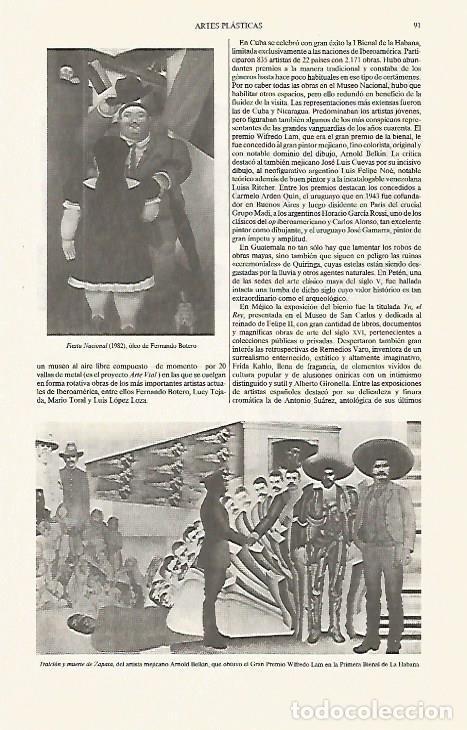Otros art&iacute;culos de coleccionismo en papel: LAMINA ESPASA 31227: Fiesta Nacional por Fernando Botero - Varios