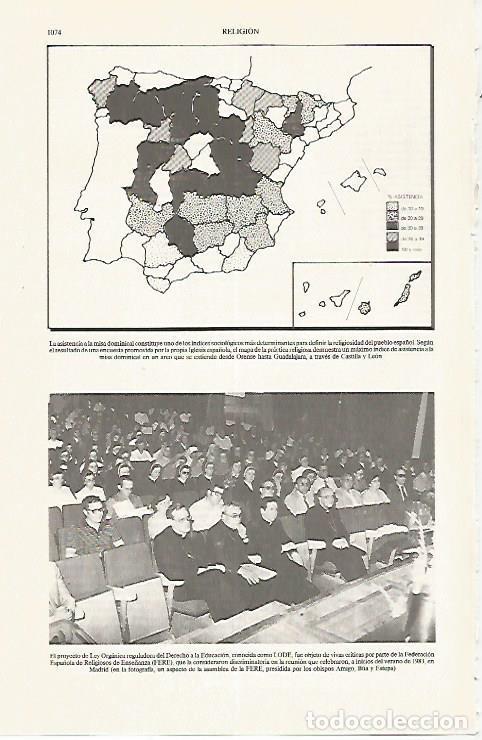 Otros art&iacute;culos de coleccionismo en papel: LAMINA ESPASA 31287: Reunion de la Federacion Espa&ntilde;ola de Religiosos de la Ense&ntilde;anza - Varios