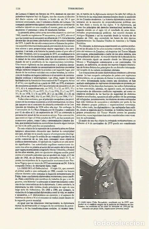 Otros art&iacute;culos de coleccionismo en papel: LAMINA ESPASA 31297: El conde Folke Bernadotte - Varios