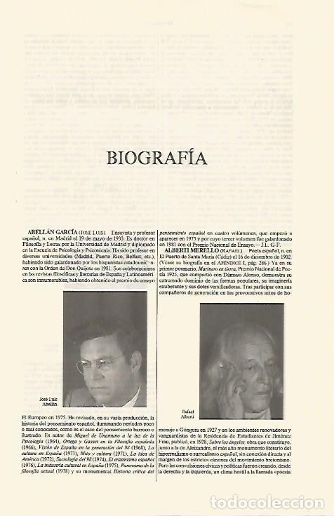 Otros art&iacute;culos de coleccionismo en papel: LAMINA ESPASA 31240: Articulo BIOGRAFIA - Varios