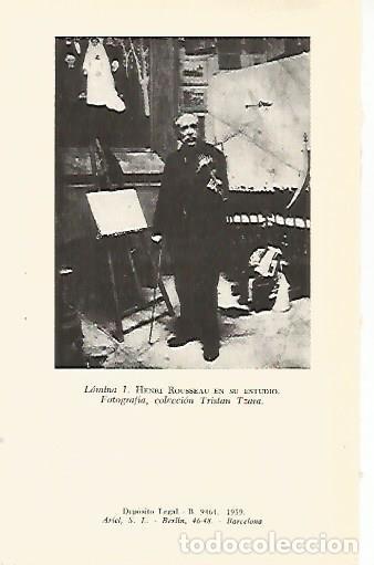 Otros art&iacute;culos de coleccionismo en papel: LAMINA 12952: Henri Rousseau en su estudio - Alfred Werner