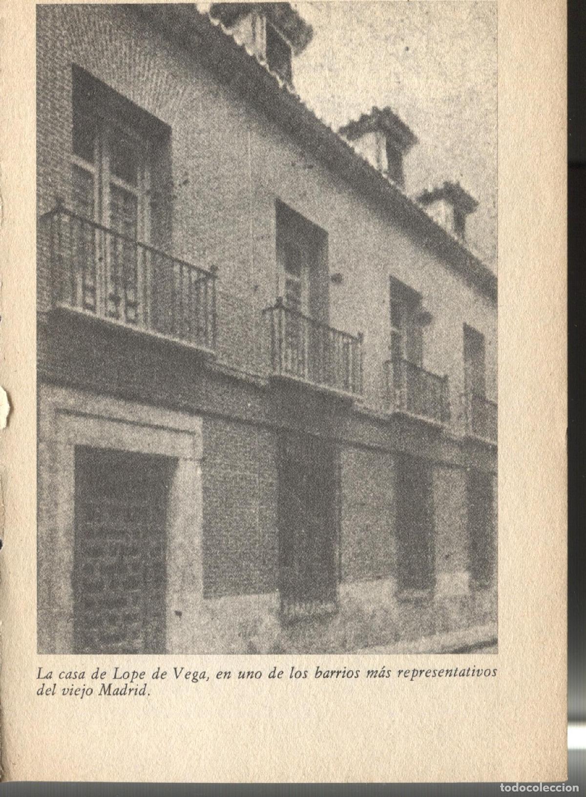 Otros art&iacute;culos de coleccionismo en papel: Lamina 02: Historia de Espa&ntilde;a: Casa de Lope de Vega en Madrid
