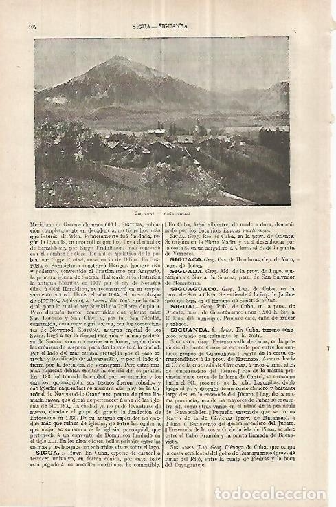 Otros art&iacute;culos de coleccionismo en papel: LAMINA ESPASA 32987: Vista de Sigriswyl,Suiza - Varios