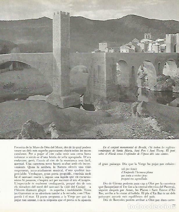 Otros art&iacute;culos de coleccionismo en papel: LAMINA 13955: Besalu, Girona - Josep Pla