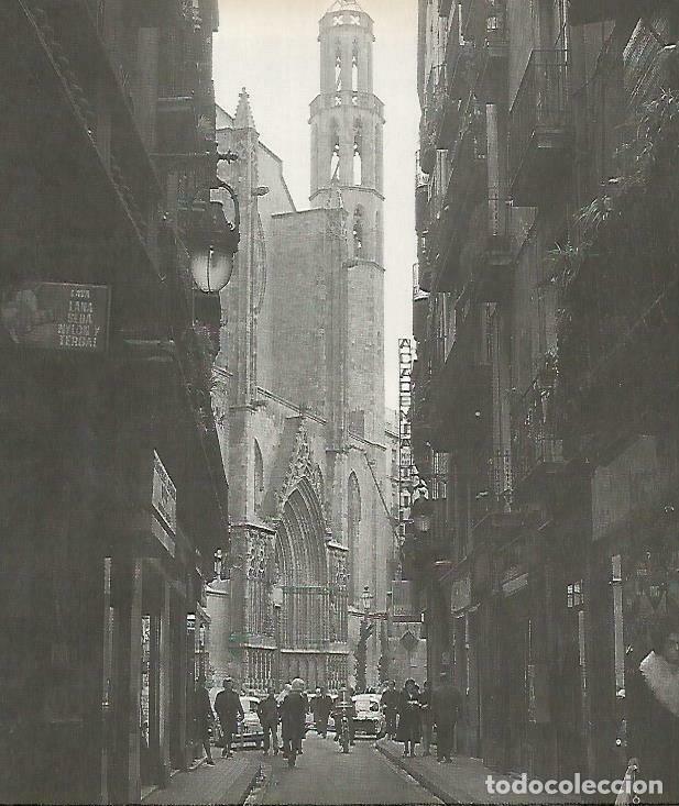Otros art&iacute;culos de coleccionismo en papel: LAMINA 13921: Santa Maria del Mar de Barcelona - Josep Pla