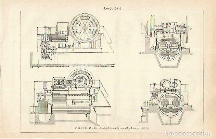 Otros art&iacute;culos de coleccionismo en papel: LAMINA ESPASA 33405: Semifija Lanz de 1000 HP - Varios