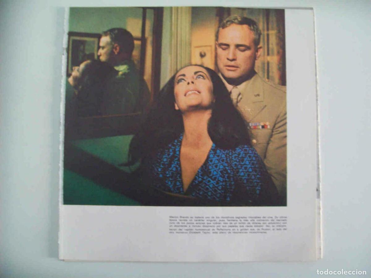 Otros art&iacute;culos de coleccionismo en papel: LAMINA 14220: Marlon Brando y Elisabeth Taylor en Reflections on a golden eye - VVAA