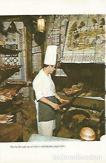 Outros artigos de papel: LAMINA 14458: Horno de asar en un restaurante de Madrid - Lorenzo Lopez Sancho, dibujos de Go&ntilde;i