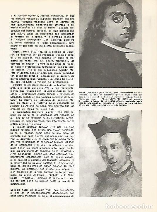 Otros art&iacute;culos de coleccionismo en papel: LAMINA 15285: Francisco de Quevedo - Varios