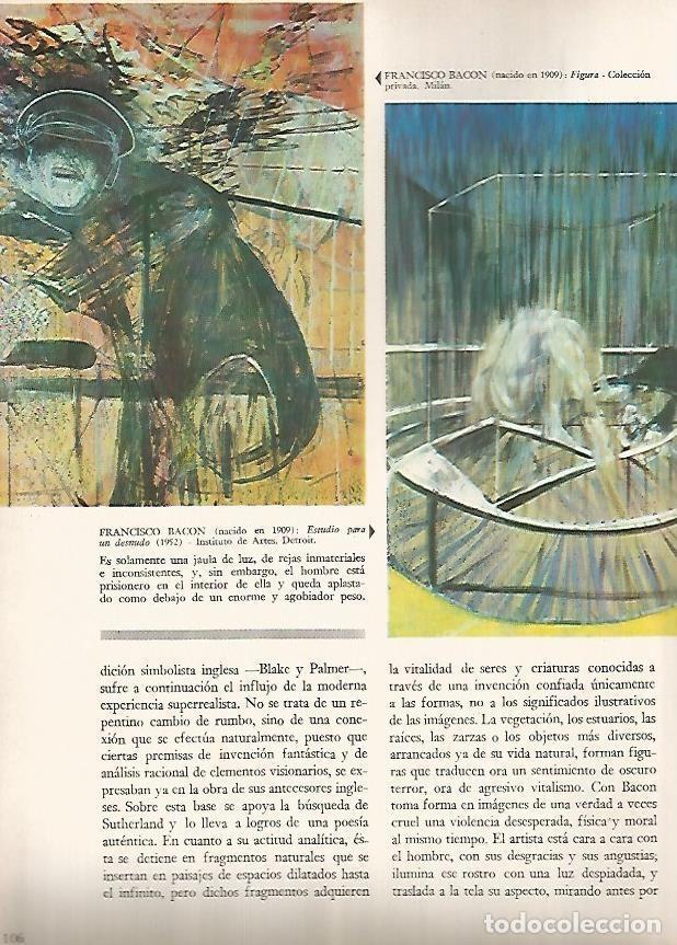 Sammelleidenschaft Andere Papierartikel: LAMINA 15958: Figura y Estudio para un desnudo, por Francis Bacon - Varios