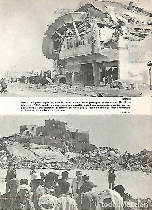 Sammelleidenschaft Andere Papierartikel: LAMINA 16201: Agadir en el terremoto de 1960 - Varios
