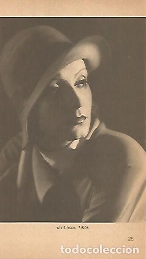 Altri oggetti di carta: LAMINA 16009: Greta Garbo en El beso, 1929 - Varios