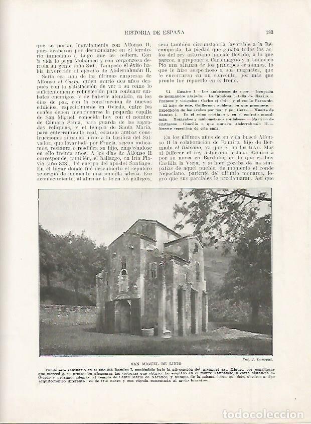 Otros art&iacute;culos de coleccionismo en papel: LAMINA 18171: San Miguel de Linio - Manuel Rodriguez Codola y Miguel S. Oliver