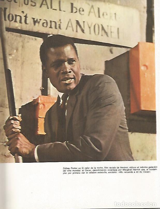 Altri oggetti di carta: LAMINA 18463: Sidney Poitier en El Calor de la noche - VVAA