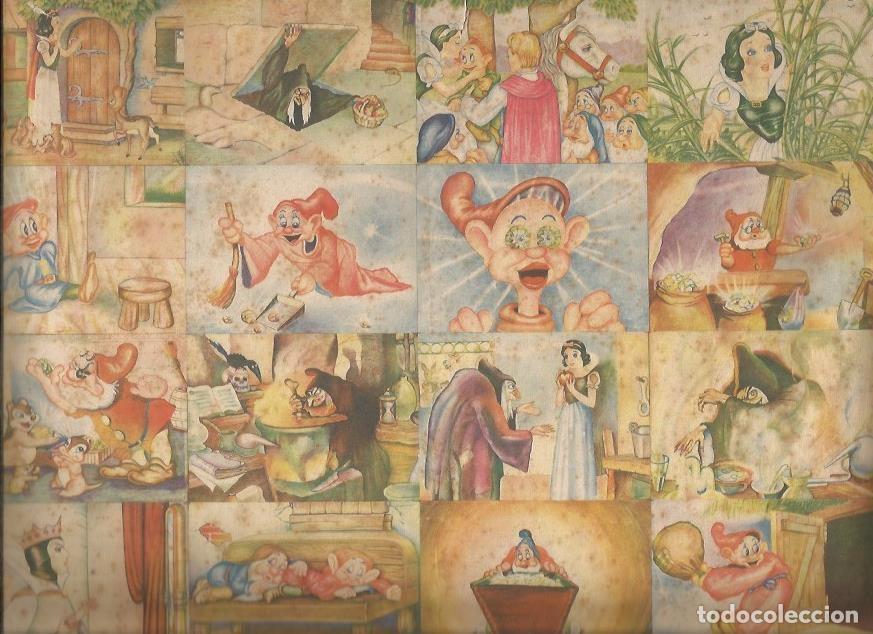 Otros art&iacute;culos de coleccionismo en papel: LAMINA 18643: Ilustraciones de Blancanieves y los siete enanitos