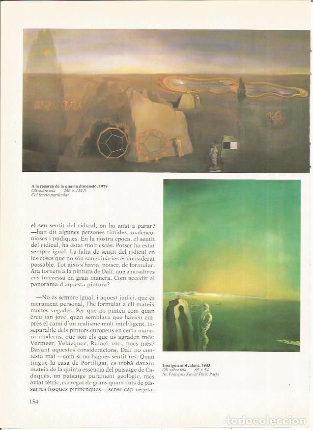 Otros art&iacute;culos de coleccionismo en papel: LAMINA 19329: A la busqueda de la cuarta dimension, poro Dali - Varios