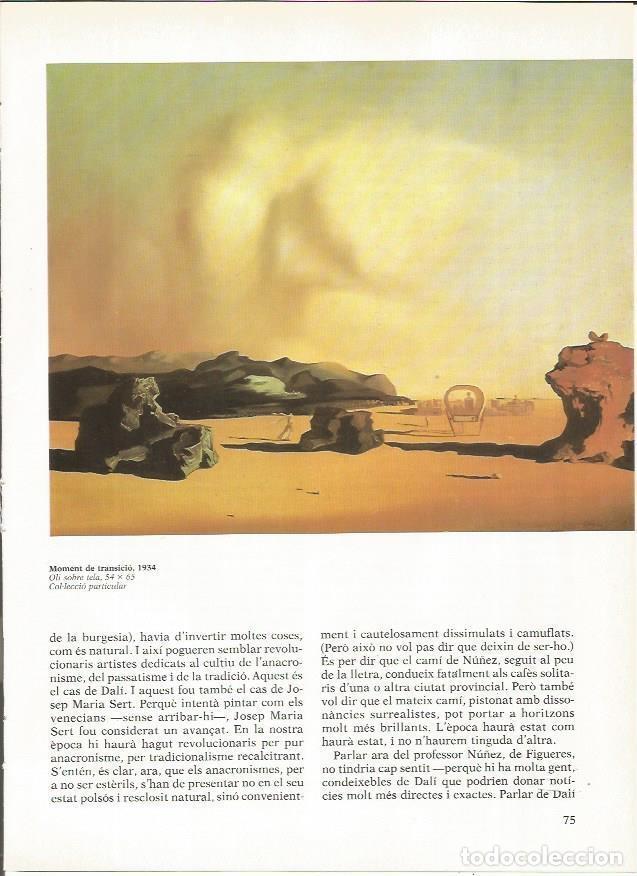 Otros art&iacute;culos de coleccionismo en papel: LAMINA 19291: Momento de transicion, por dali - Varios
