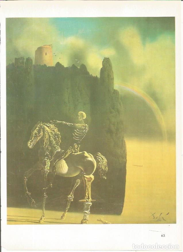 Otros art&iacute;culos de coleccionismo en papel: LAMINA 19285: Caballero de la muerte, por Dali - Varios