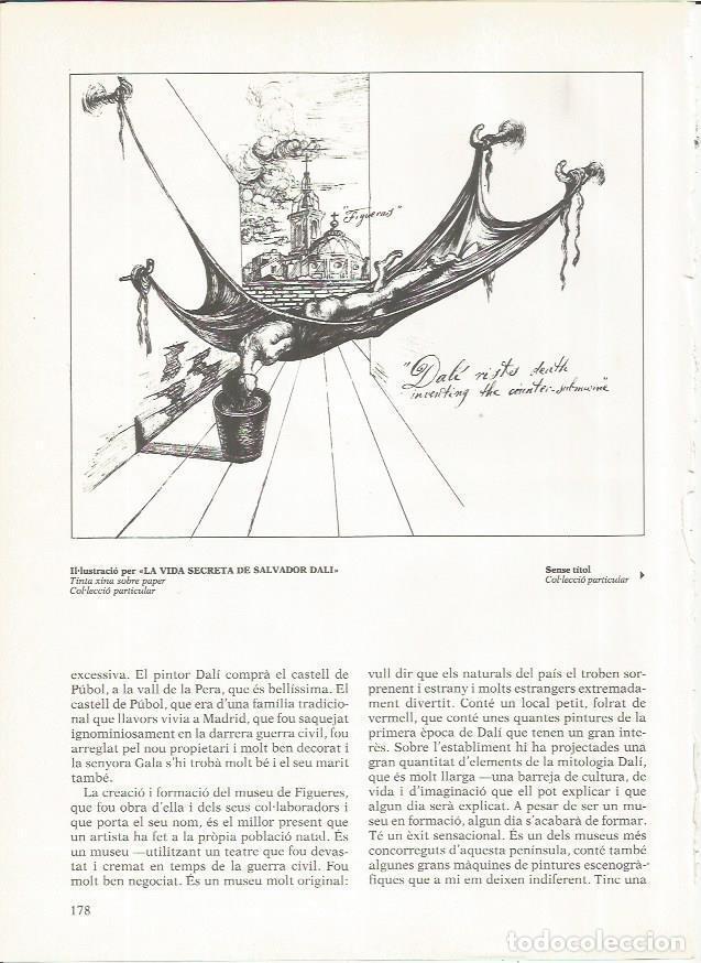 Otros art&iacute;culos de coleccionismo en papel: LAMINA 19341: Ilustracion sobre papel para La vida secreta de Salvador Dali - Varios