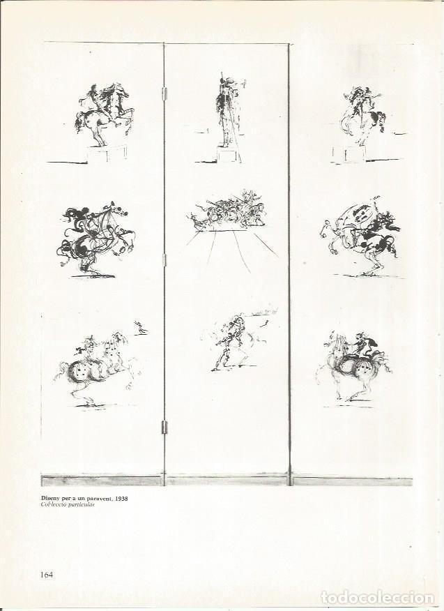 Otros art&iacute;culos de coleccionismo en papel: LAMINA 19334: Dise&ntilde;o para un biombo, por Dali - Varios