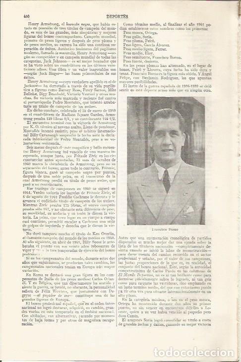Otros art&iacute;culos de coleccionismo en papel: LAMINA ESPASA 34395: Francisco Bueno - Varios