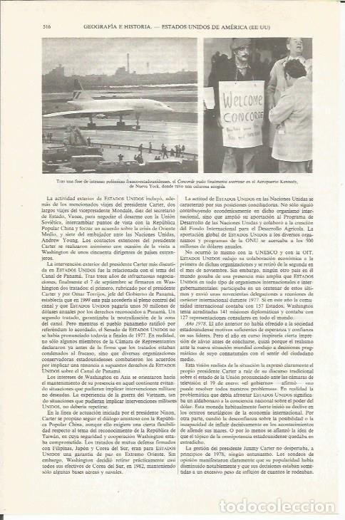 Otros art&iacute;culos de coleccionismo en papel: LAMINA ESPASA 34044: El Concorde en el Aeropuerto Kennedy - Varios