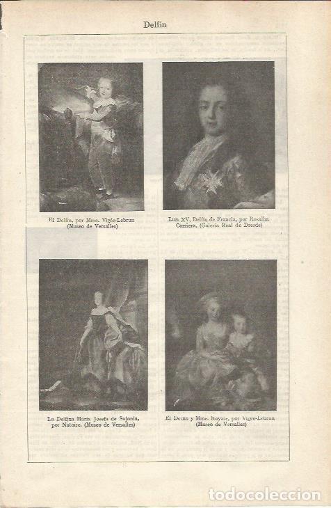Otros art&iacute;culos de coleccionismo en papel: LAMINA ESPASA 33960: Luis XV de Francia y Maria Josefa de Saboya - Varios