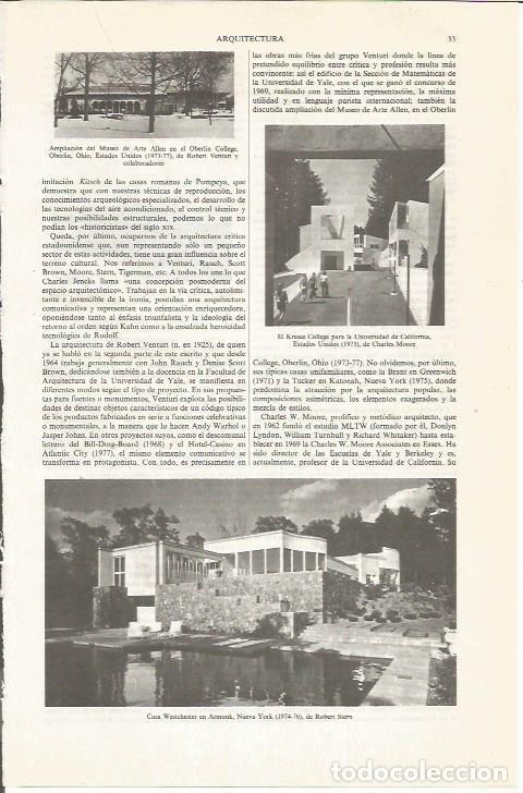 Otros art&iacute;culos de coleccionismo en papel: LAMINA ESPASA 33983: Casa Westchester en Armonk, Nueva York - Varios