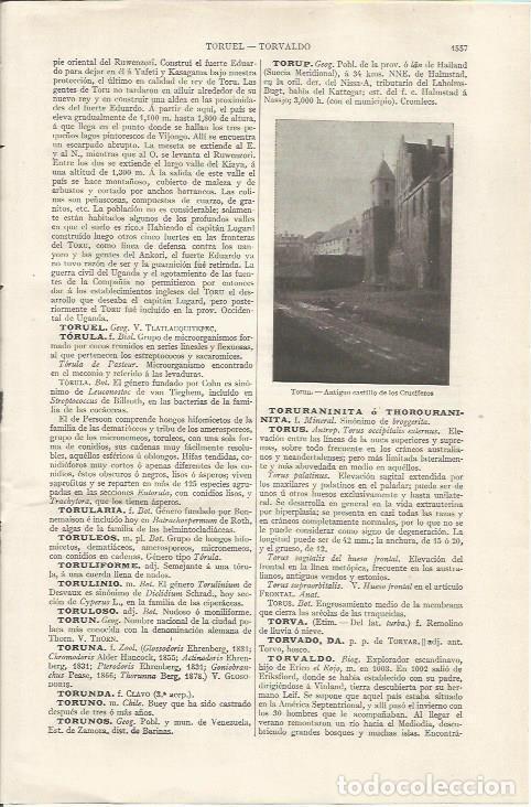 Otros art&iacute;culos de coleccionismo en papel: LAMINA ESPASA 35230: Castillo de los Cruciferos en Torun, Polonia - Varios