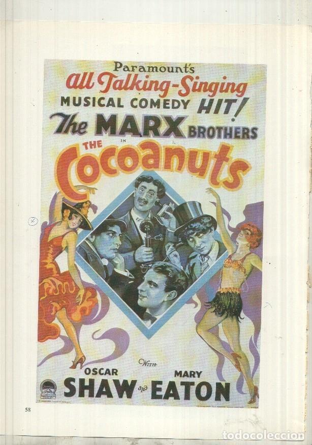 Otros art&iacute;culos de coleccionismo en papel: Lamina 22 The movie Poster Book: The Marx Brothers y en trasera Dracula