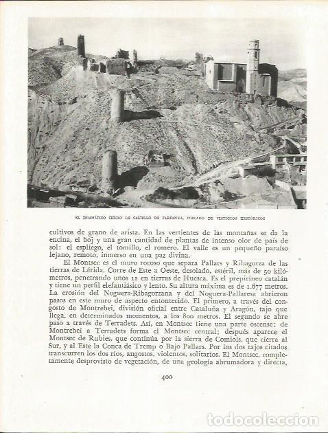 Otros art&iacute;culos de coleccionismo en papel: LAMINA 21698: Cerro de Castello de Farfanya - Josep Pla