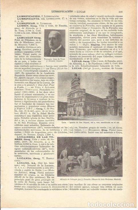 Otros art&iacute;culos de coleccionismo en papel: LAMINA 21197: Iglesia de San Miguel en Luca, Italia - VVAA