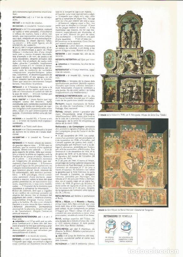 Otros art&iacute;culos de coleccionismo en papel: LAMINA 24354: Retablo de San Miguel, por Bernat Martorell - VVAA