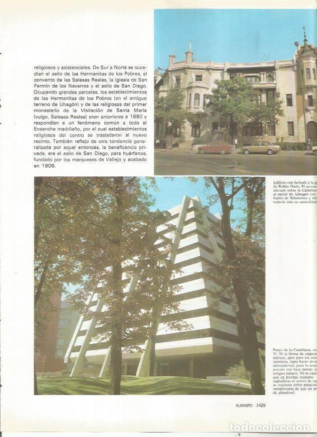Otros art&iacute;culos de coleccionismo en papel: LAMINA 23563: Glorieta de Ruben Dario, Madrid - Varios