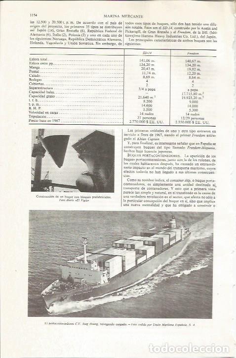 Otros art&iacute;culos de coleccionismo en papel: LAMINA ESPASA 36190: El portacontenedores CV Stag Houng - Varios