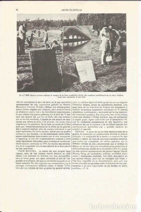 Otros art&iacute;culos de coleccionismo en papel: LAMINA ESPASA 35980: Artistas sovieticos - Varios