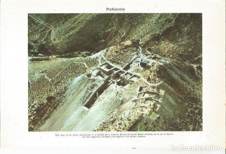 Otros art&iacute;culos de coleccionismo en papel: LAMINA ESPASA 36251: Vista aerea del poblado de Fuente Alamo, Almeria - Varios