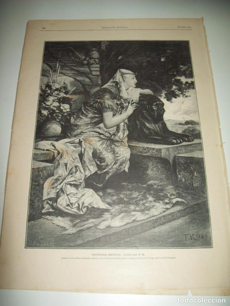 Otros art&iacute;culos de coleccionismo en papel: LAMINA ILUSTRACION ARTISTICA 19845: Vendedora de flores en Pompeya, por Hera Coomans - Varios