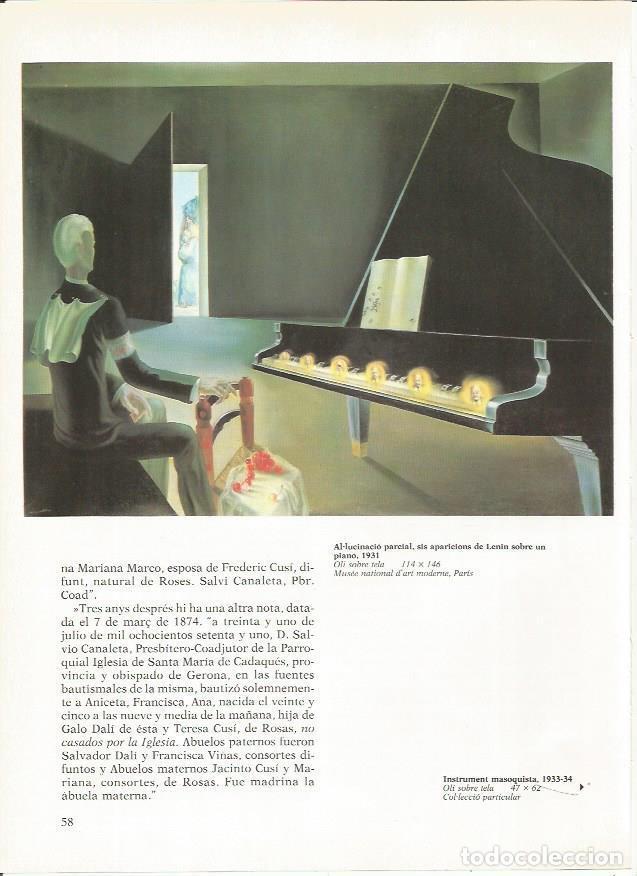 Otros art&iacute;culos de coleccionismo en papel: LAMINA 19282: Alucinacion parcial, por Dali - Varios