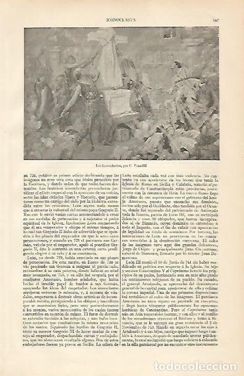 Otros art&iacute;culos de coleccionismo en papel: LAMINA ESPASA 4527: Los iconoclastas por Formilli - Varios Autores