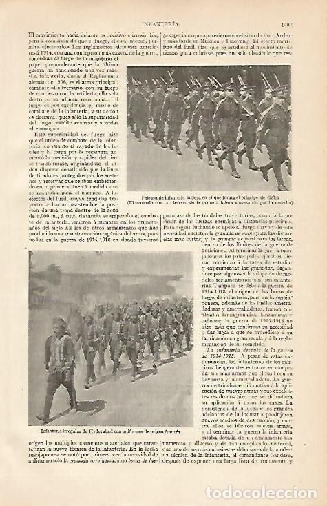 Otros art&iacute;culos de coleccionismo en papel: LAMINA ESPASA 4591: Peloton de infanteria inglesa - Varios Autores