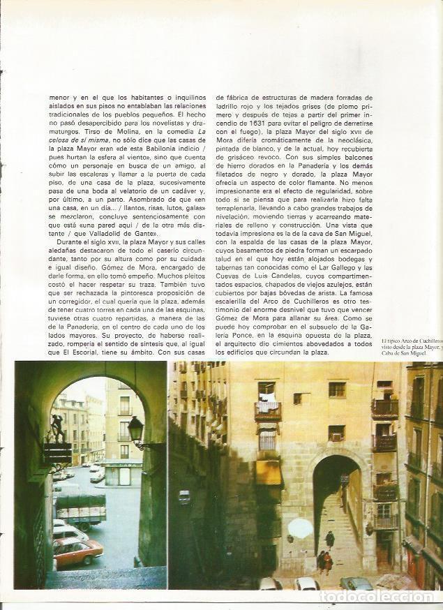 Otros art&iacute;culos de coleccionismo en papel: LAMINA 19991: Arco de Cuchilleros y Caba de San Miguel - VVAA