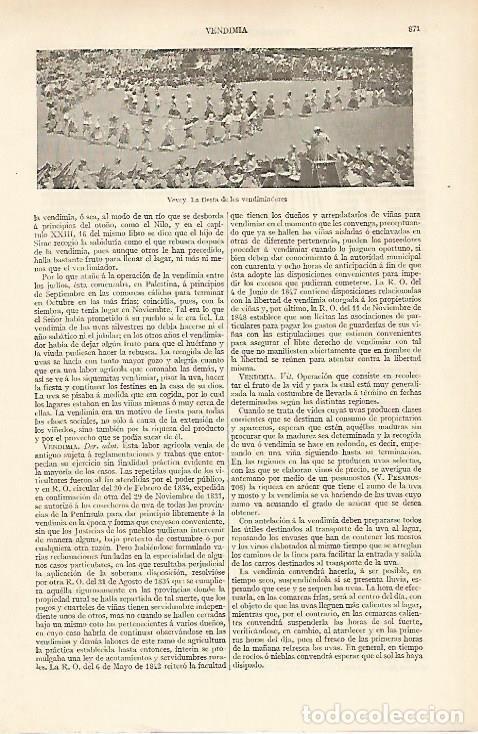 Otros art&iacute;culos de coleccionismo en papel: LAMINA ESPASA 5992: Fiesta de los vendimiadores en Vevey Suiza - Varios Autores