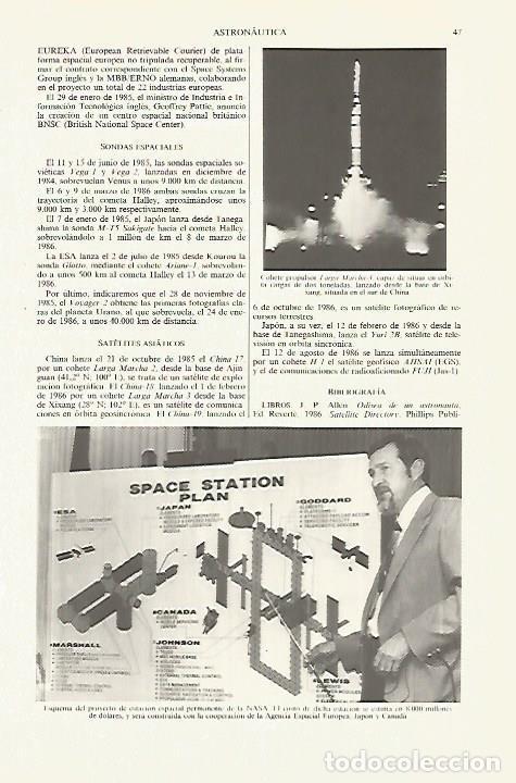 Otros art&iacute;culos de coleccionismo en papel: LAMINA ESPASA 27431: Esquema del proyecto de la NASA - Varios