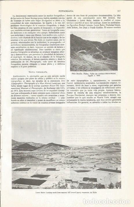Otros art&iacute;culos de coleccionismo en papel: LAMINA ESPASA 34009: Fotografia de Lewis Baltz - Varios